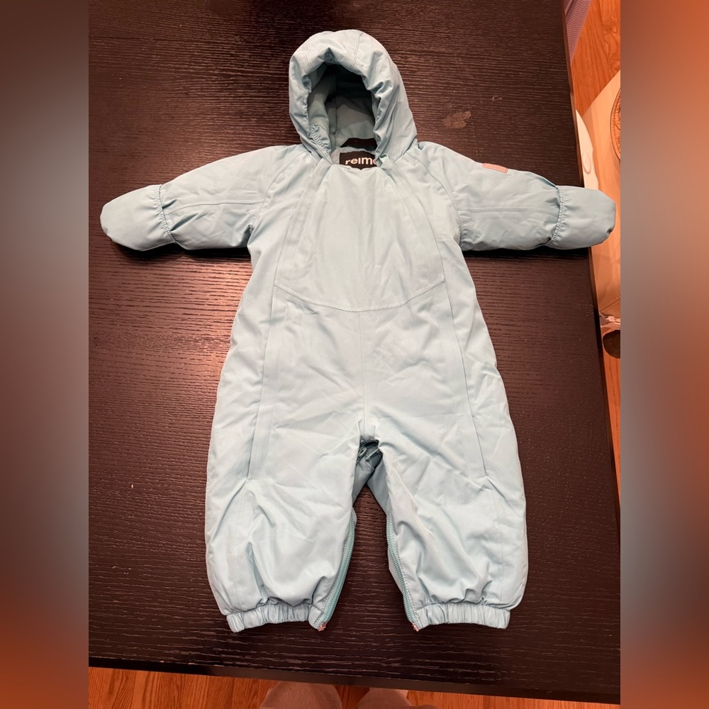 Reima Light Blue Kids Puffer Jacket